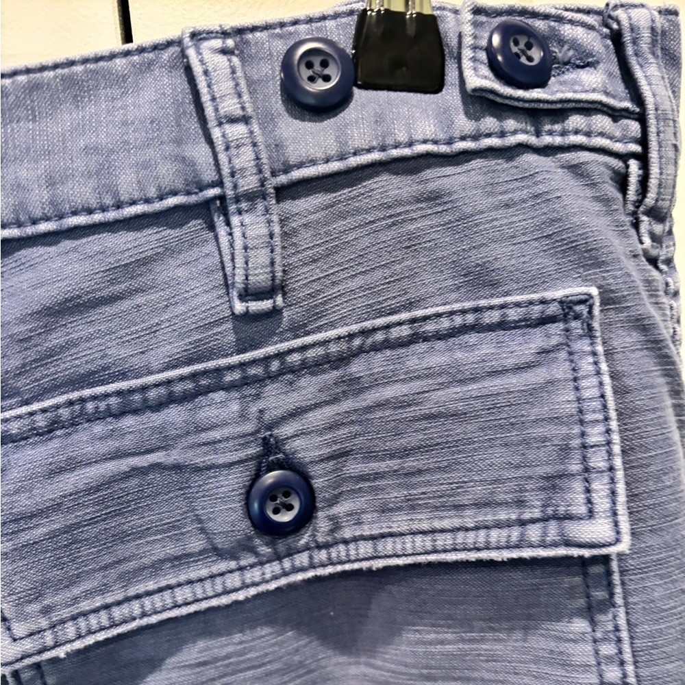 Ralph Lauren “The Ricky”  Pant- New W/O Tags- Size 12 - French workwear blue - Picture 5 of 7